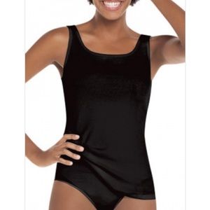 Spanx Show Topper Tank Top With Built In Body Suit